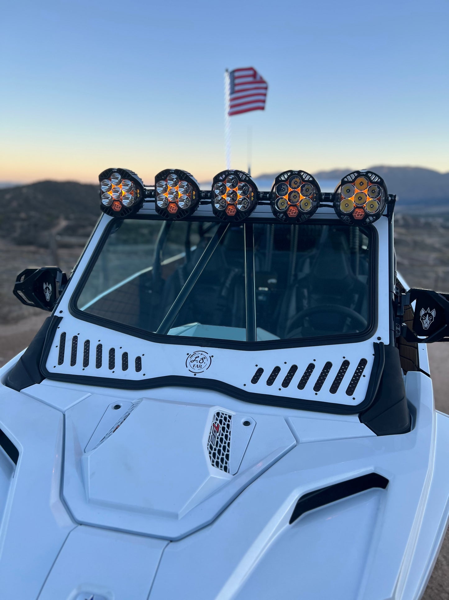 25+ Polaris Pro R Windshield