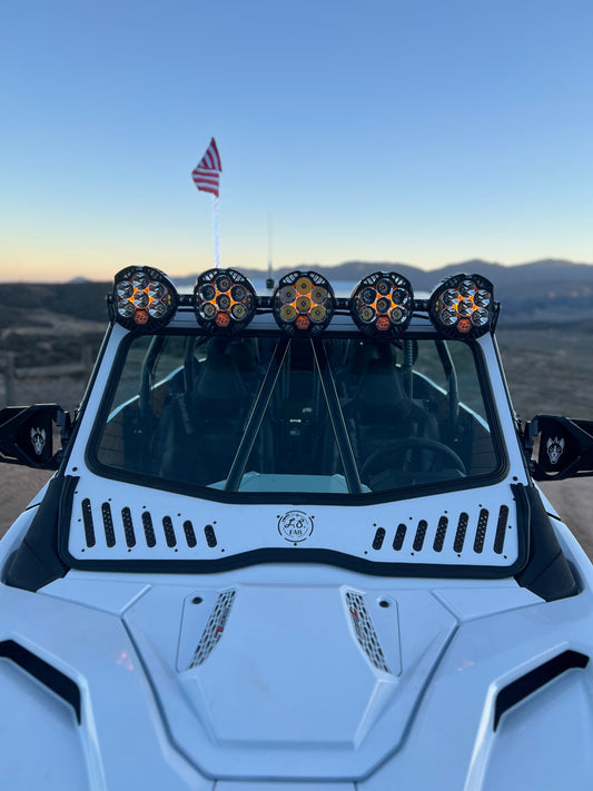 25+ Polaris Pro R Windshield