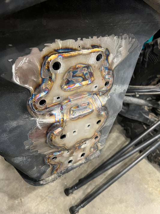 Can Am X3 Radius Rod Reinforcement Plates