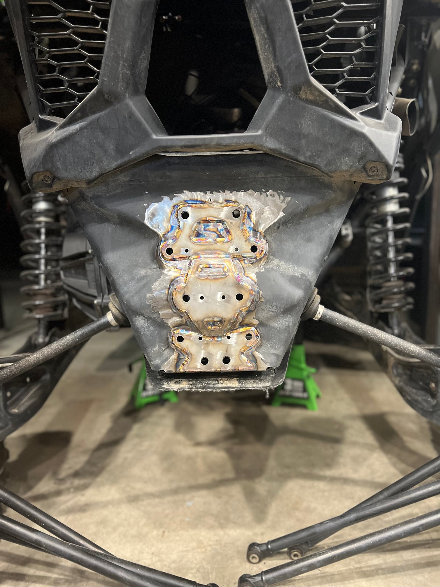 Can Am X3 Radius Rod Reinforcement Plates
