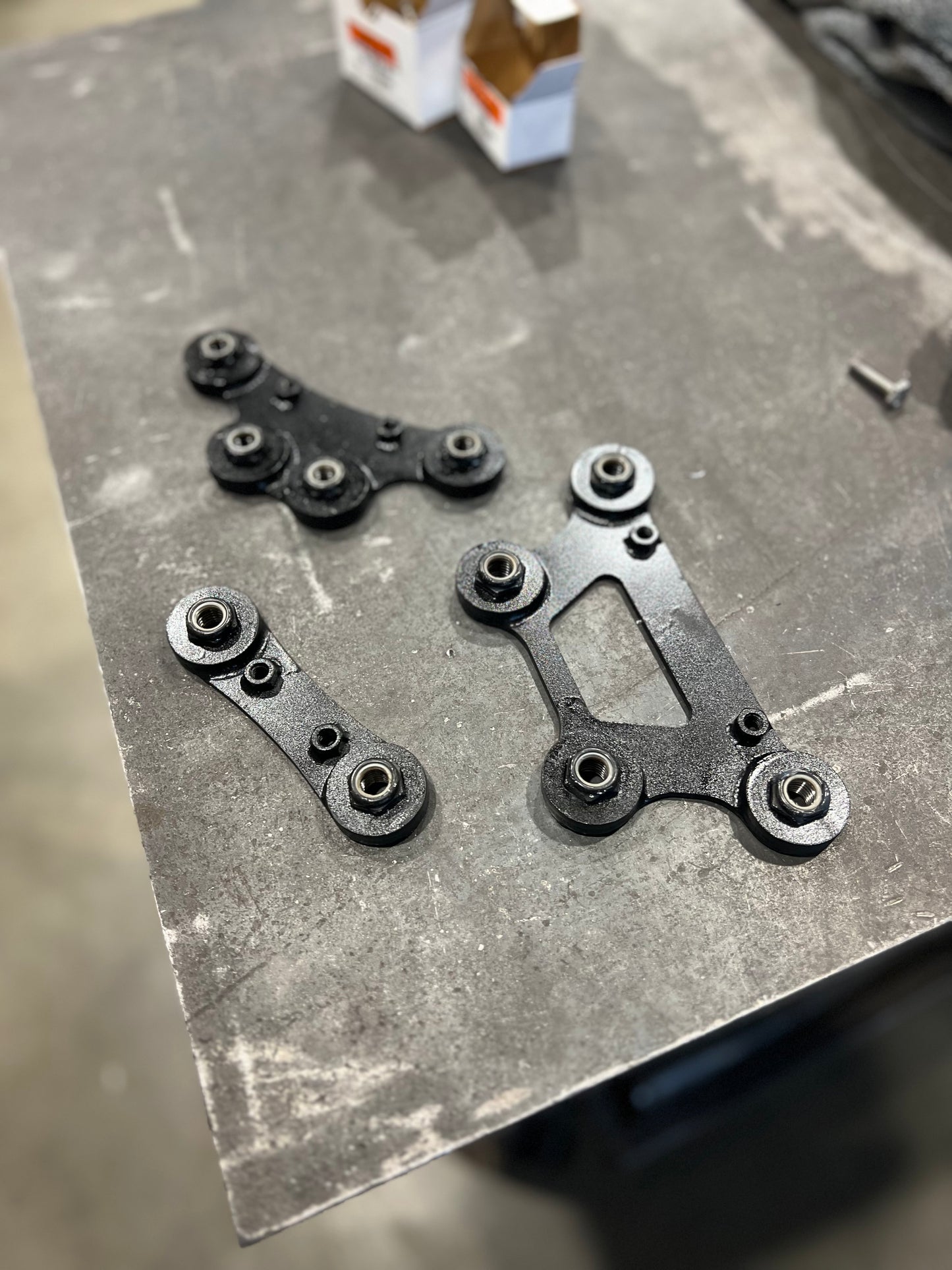 Can Am X3 Race Plates for Radius Rods